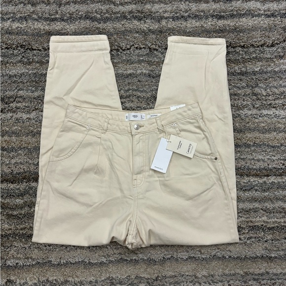 Mango Denim Regina Slouchy Ankle High Rise Jeans Sz 8 NWT | Mango Balloon Jeans- - Picture 2 of 14